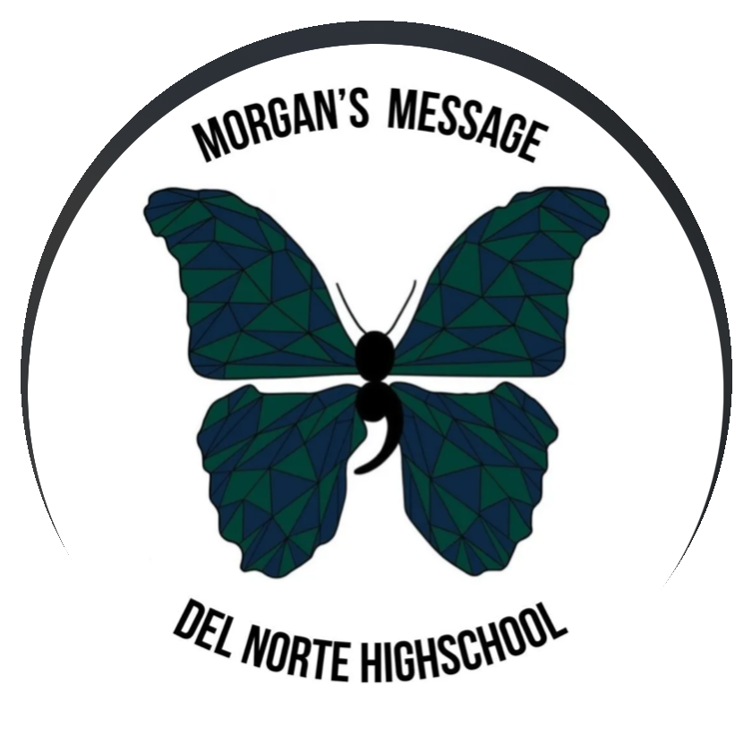 Morgan's Message Del Norte High School butterfly chapter logo